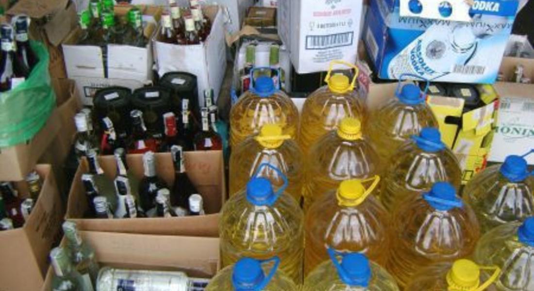 Девински полицаи намериха и иззеха 215 литра алкохол без акцизен бандерол