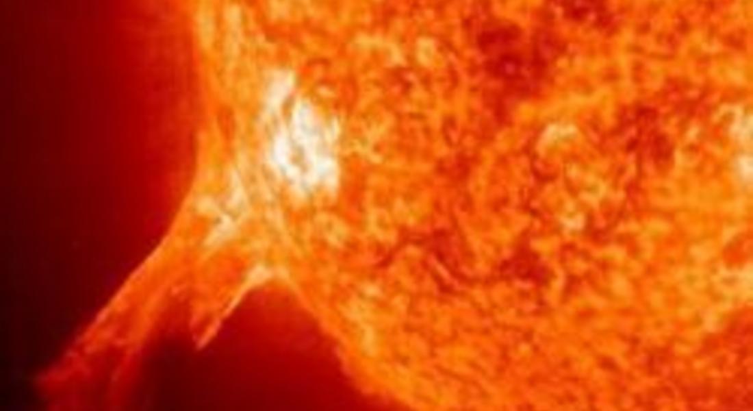 Регистрирани са силни изригвания на Слънцето 