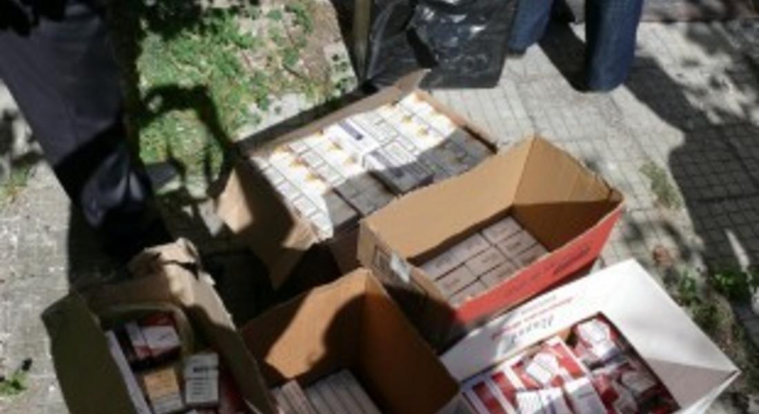 Над 4100 кутии контрабандни цигари спипаха за седмица граничарите