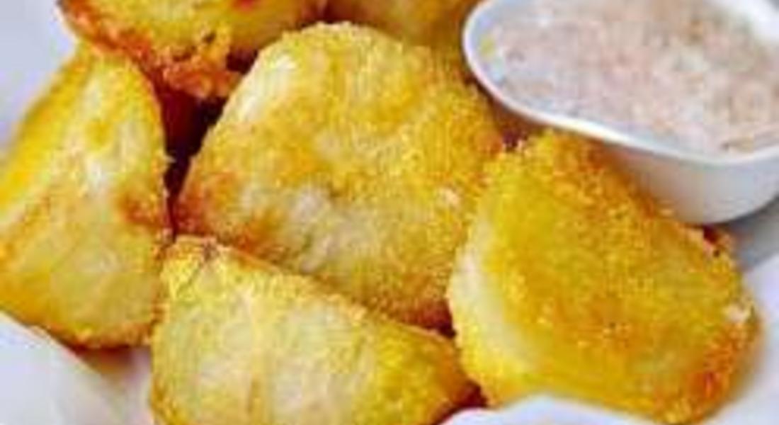 Хрупкави картофи на фурна