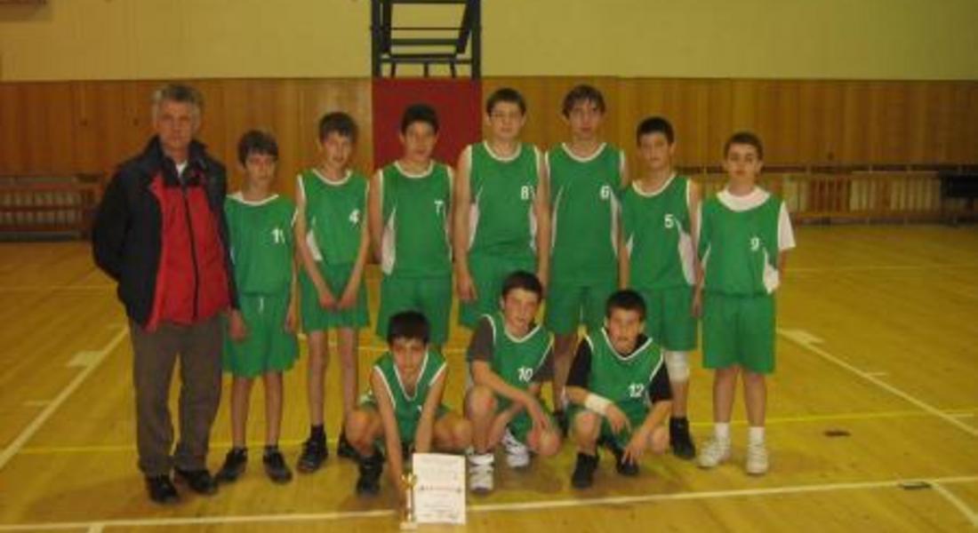 Златоградските ученици са областни първенци по баскетбол