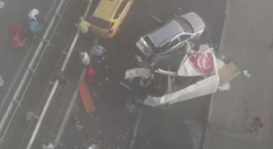 Кола със смолянска регистрация е сред тежко пострадалите в катастрофата на магистрала "Тракия"