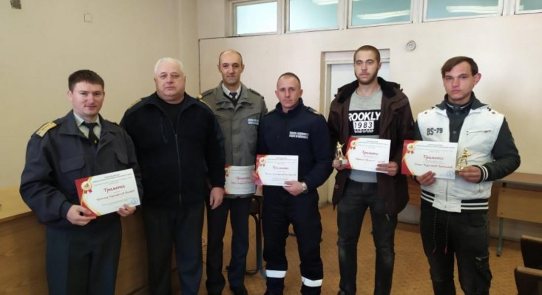 Връчиха награди на победителите в областния конкурс „Пожарникар на годината“- 2019 г.
