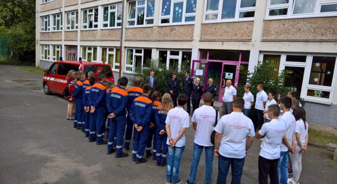 Младежи доброволци към пожарната бяха на лагер в гр.Зул, Германия