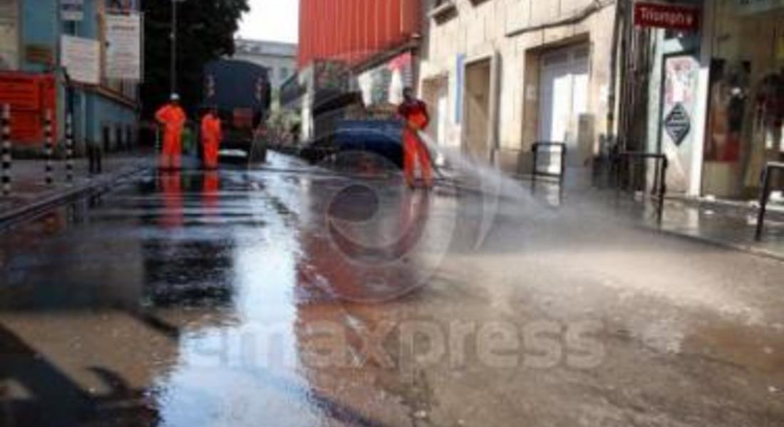 Започва почистване и измиване на улиците в Смолян