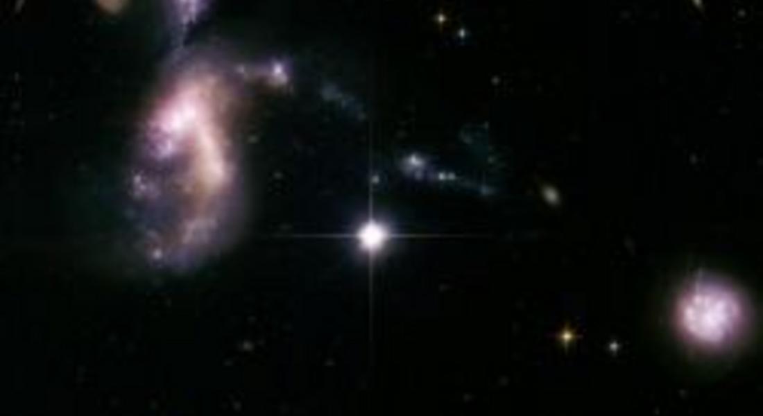 Астрономи видяха раждането на галактики 