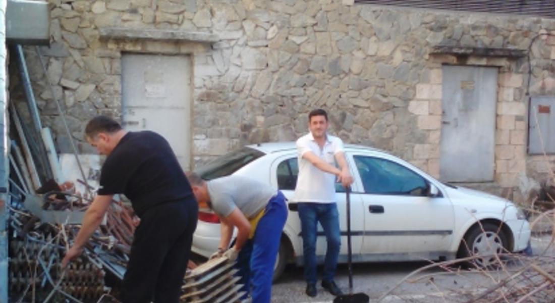 Полицейски служители се включиха в кампания “Да изчистим България заедно”