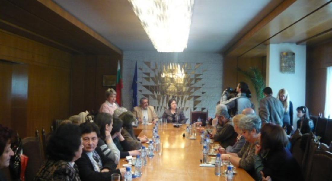 Кмета Дора Янкова се срещна с дейци на културата