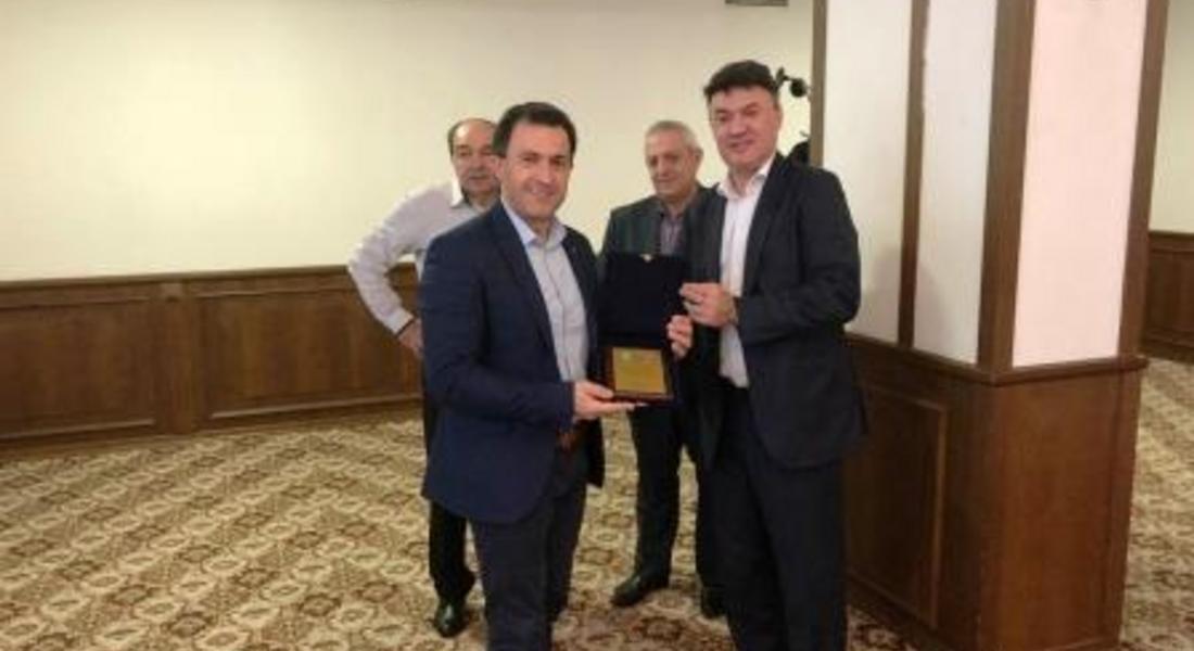 Община Златоград с награда от Българския Футболен Съюз