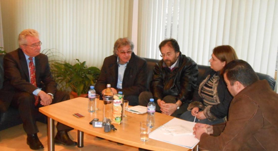 Областния управител инж. Димитър Кръстанов проведе работна среща с гръцки инвеститори