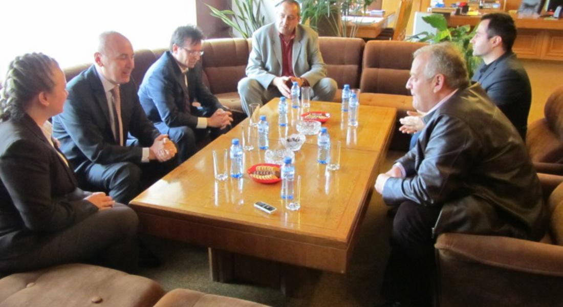 Кметът Мелемов се срещна с турския посланик Арамаз