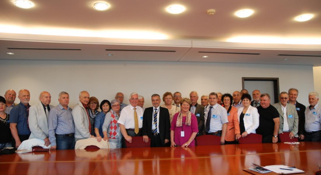 Владимир Уручев посрещна в Европейския парламент представители на ГЕРБ Старейшини