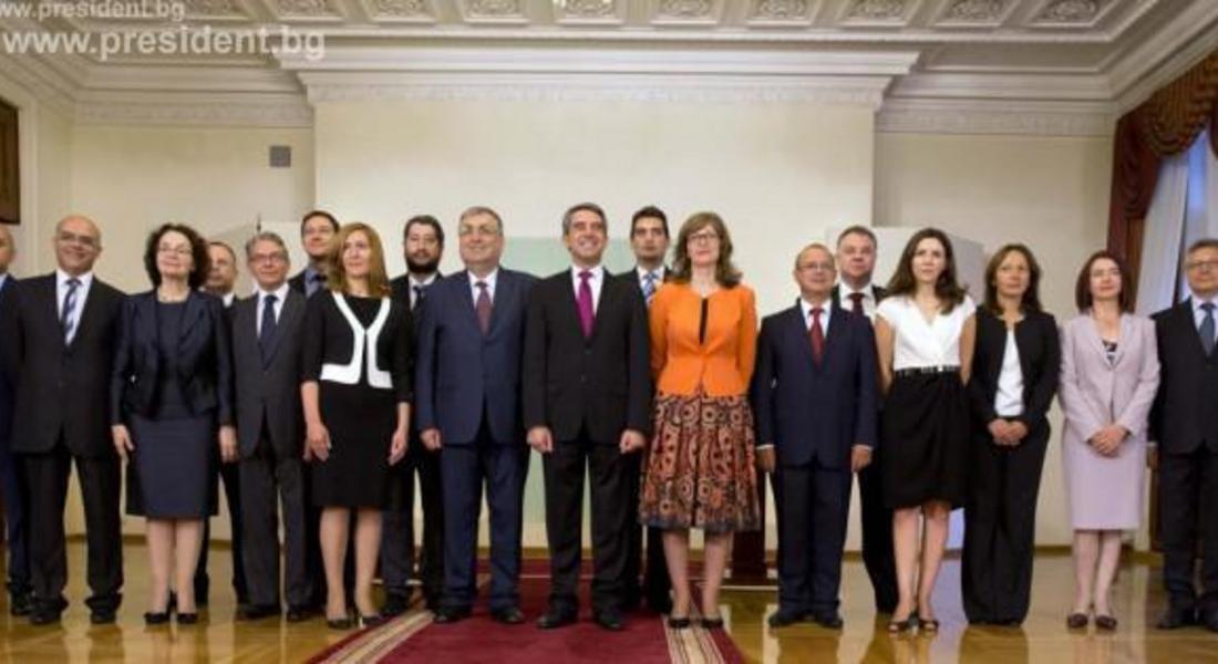  Състав на служебното правителство, назначено от президента Росен Плевнелиев