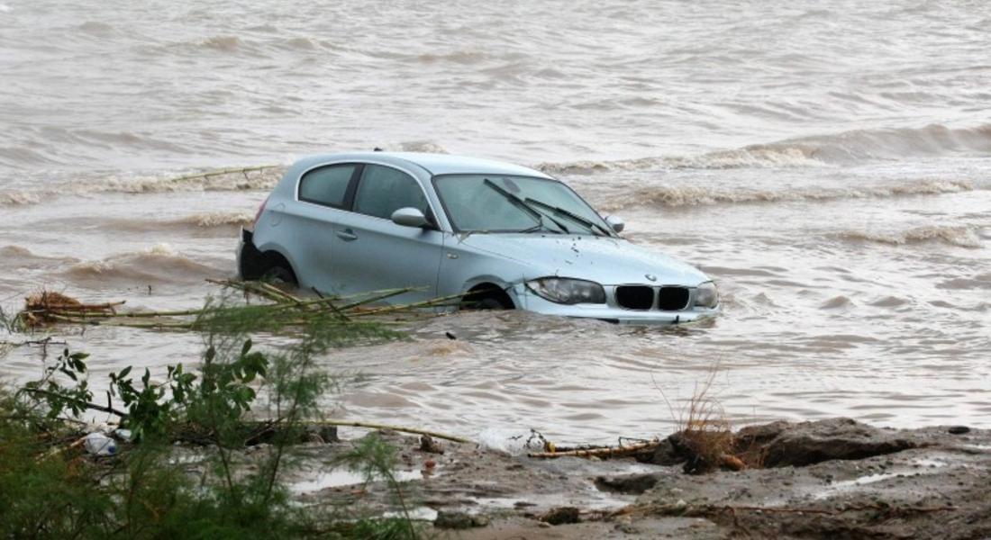 Бури и наводнения в Гърция 