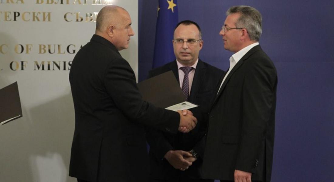 Министър-председателят Бойко Борисов връчи Споразумението за одобрение на Стратегията на МИГ „Високи Западни Родопи"