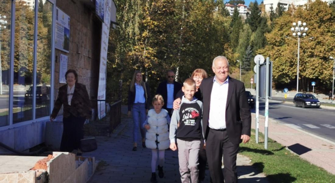  Кандидатът за кмет Николай Мелемов: Гласувах за благоденствието на Смолян, да се развива с още по-ускорени темпове