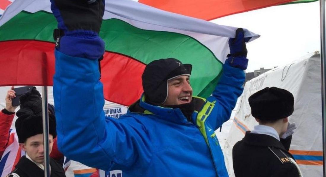 Петър Стойчев отново е световен шампион в ледени води