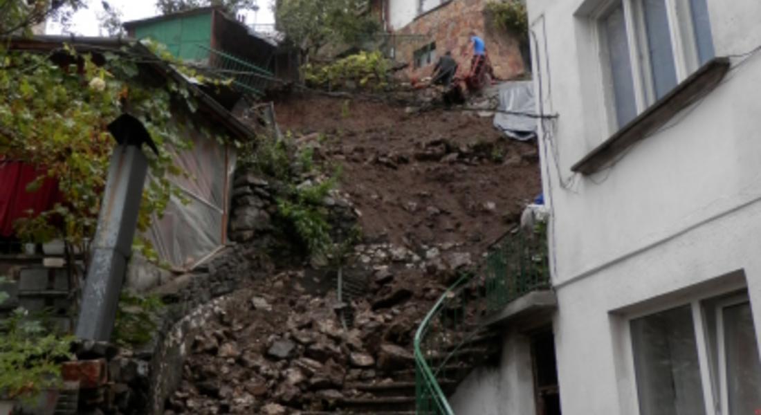 Община Смолян започва укрепване на свлачище, активирано от проливните дъждове