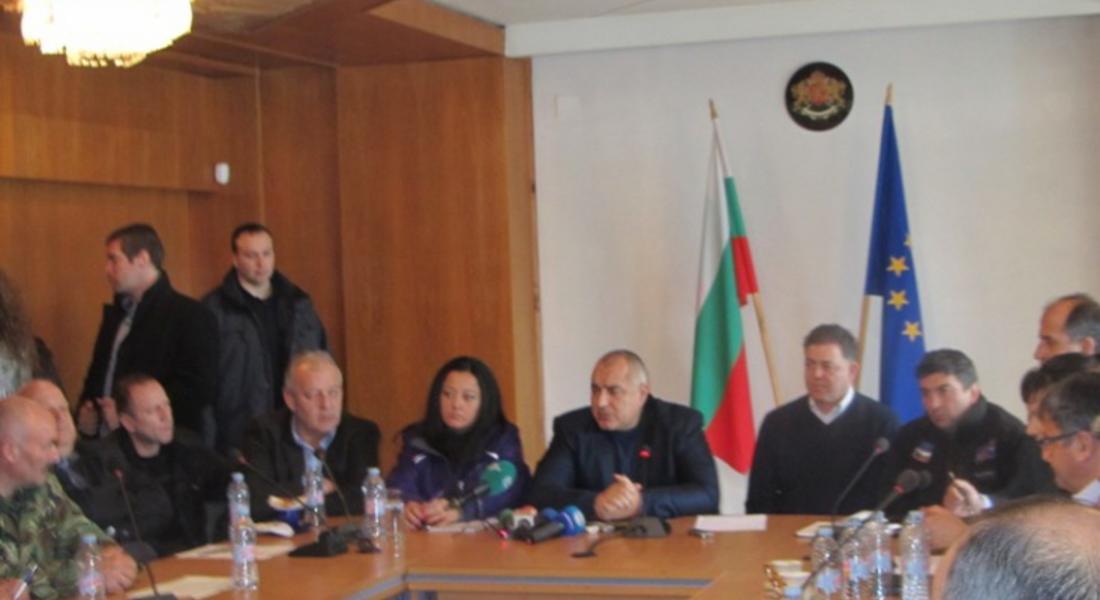 Премиерът Бойко Борисов в Смолян: „Ще компенсираме общините за направените разходи вследствие на бедствието”