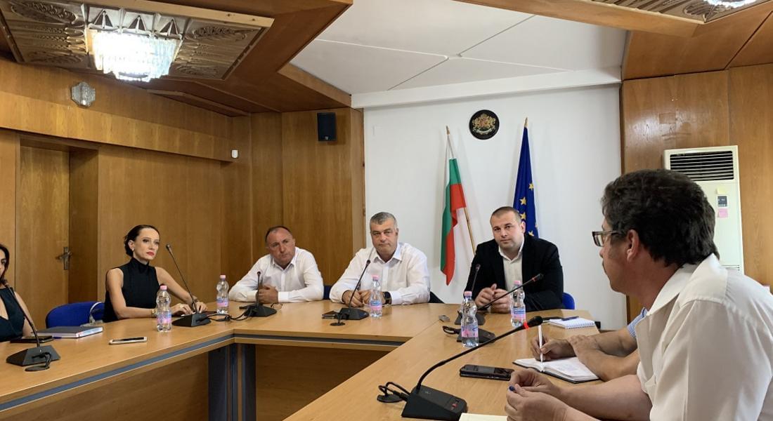 Работна среща представителите на областите Смолян, Хасково, Кърджали и Благоевград се проведе в Областна администрация	