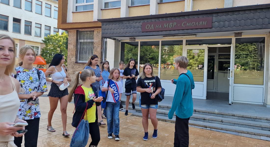 Украински деца гостуваха в Областна дирекция на МВР - Смолян и се запознаха с полицейската професия 