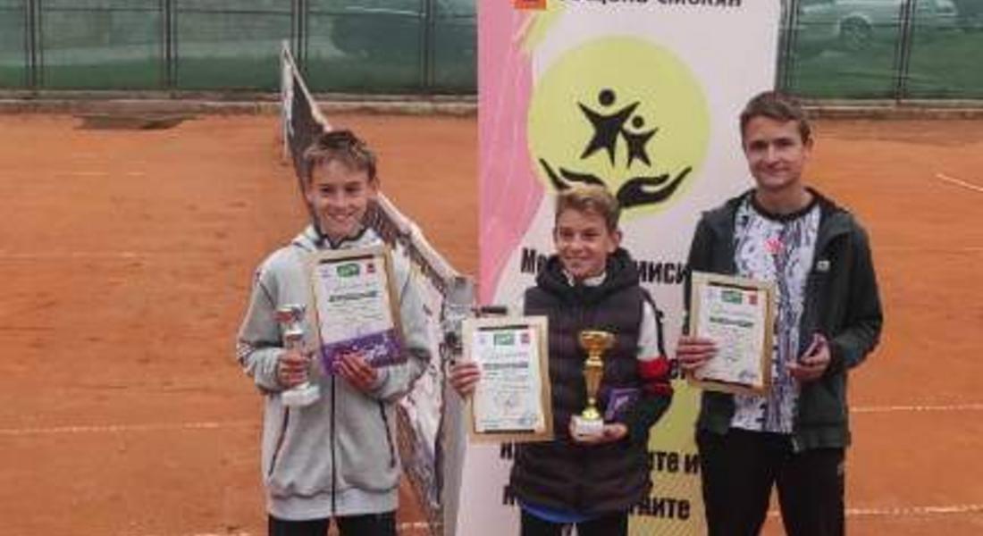 	 Ученически турнир по тенис на корт премина под мотото „Спортът срещу агресията и насилието“