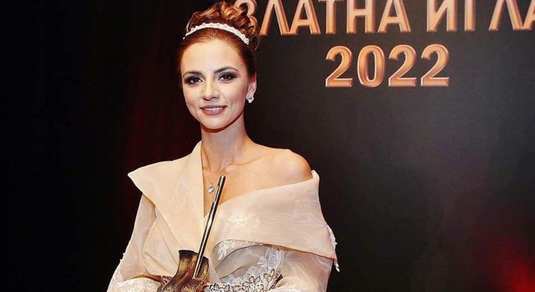 Ради Лазарова със "Златна игла" за булчинска мода