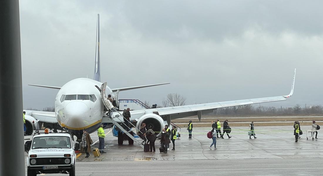 Летище Пловдив стартира зимната програма с нови чартърни полети