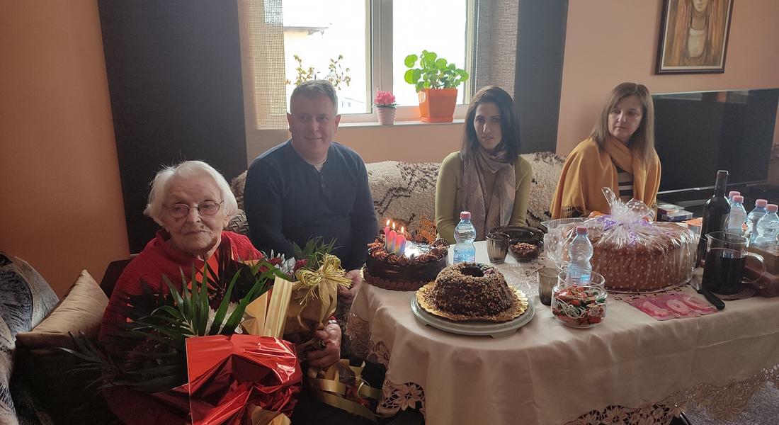 Баба Станка от Рудозем навърши 100 години!