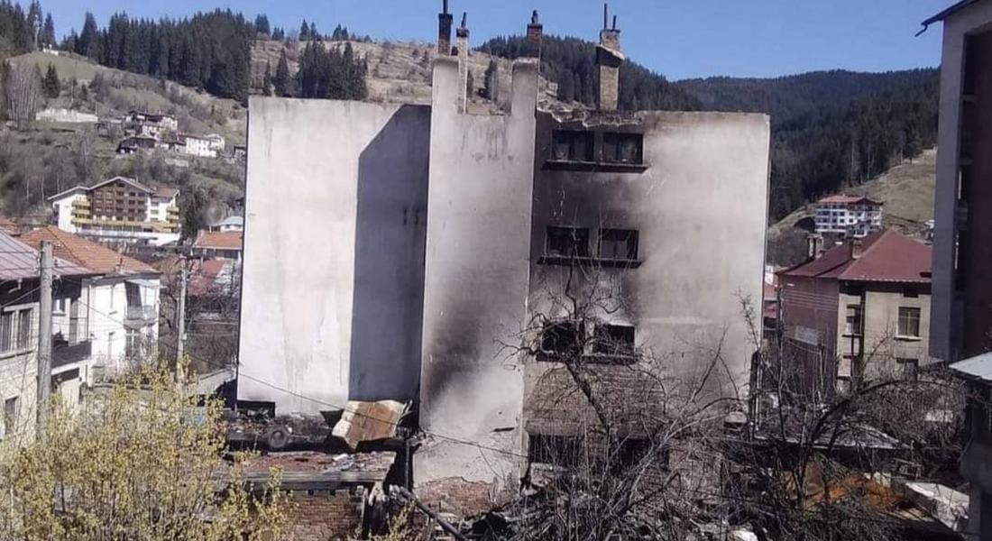 Община Чепеларе няма да спре да подпомага потърпевшите семейства в процеса на възстановяване на сградата след пожара