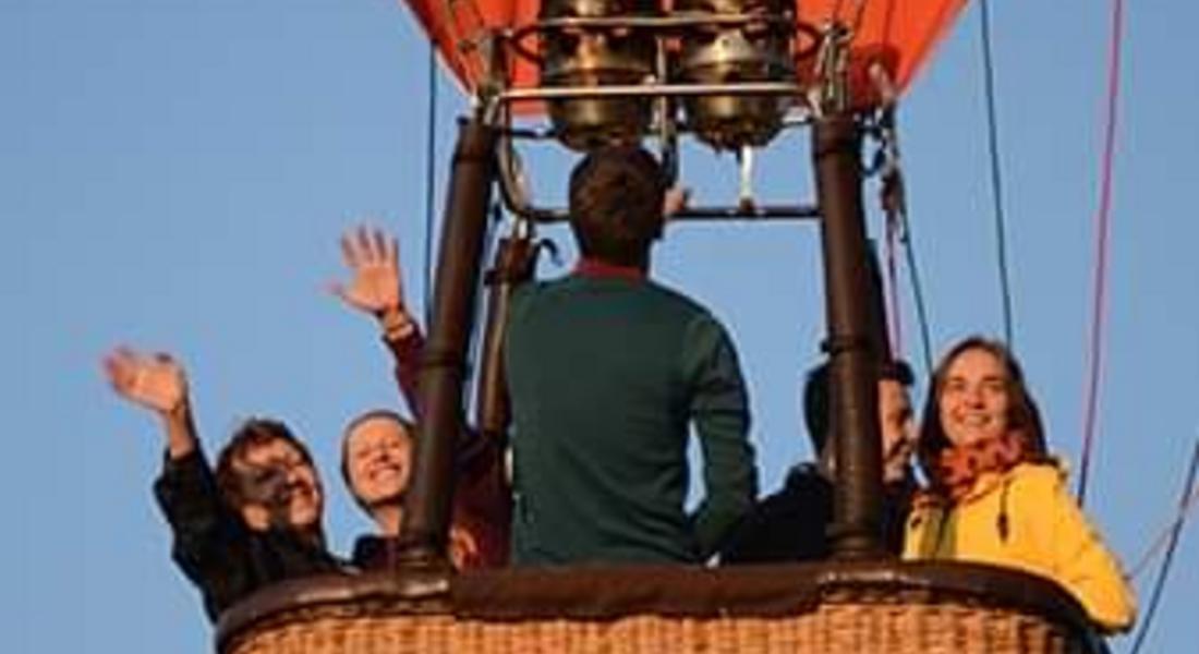 Издигане с балон на празника на Златоградското чеверме