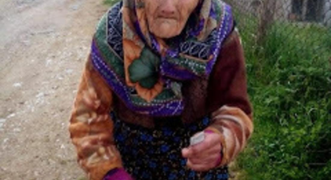 105-годишна баба от с. Кожари не спира да работи