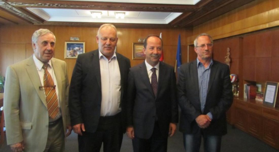 Кметът Николай Мелемов се срещна с колегата си от Одрин Реджеп Гюркан