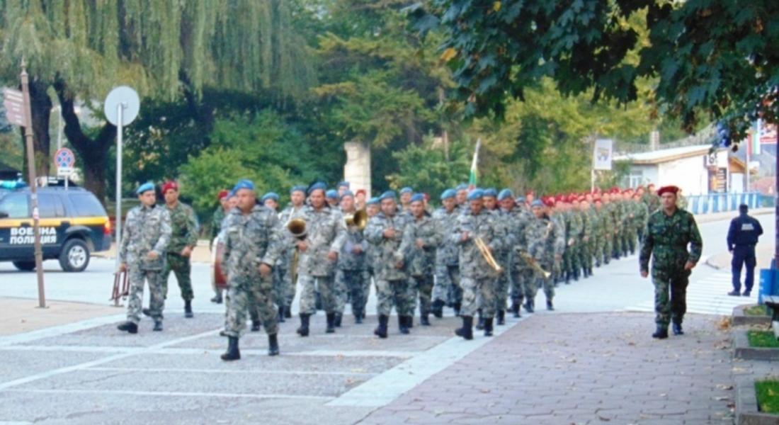 Военнослужещи от 101-ви алпийски батальон демонстрираха способностите си пред колегите си от Румъния
