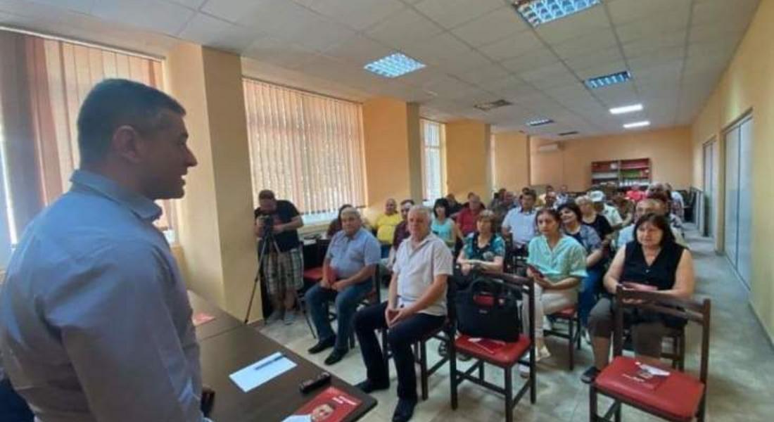 Красимир Янков във Враца: БСП трябва да предложи план за по-добър живот на българските граждани