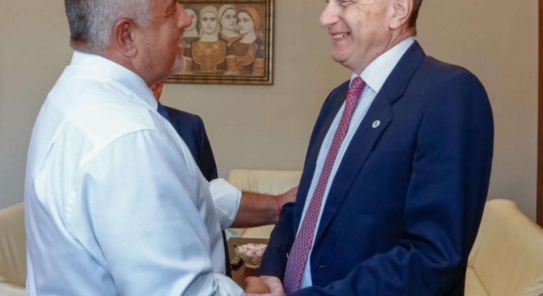 Премиерът Бойко Борисов проведе среща с президента на Световната медицинска организация проф. Леонид Айделман