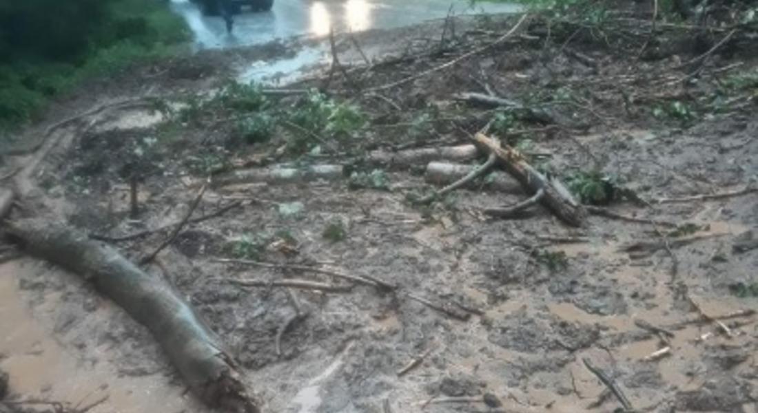 Проливните дъждове активизираха свлачища в Смолянско