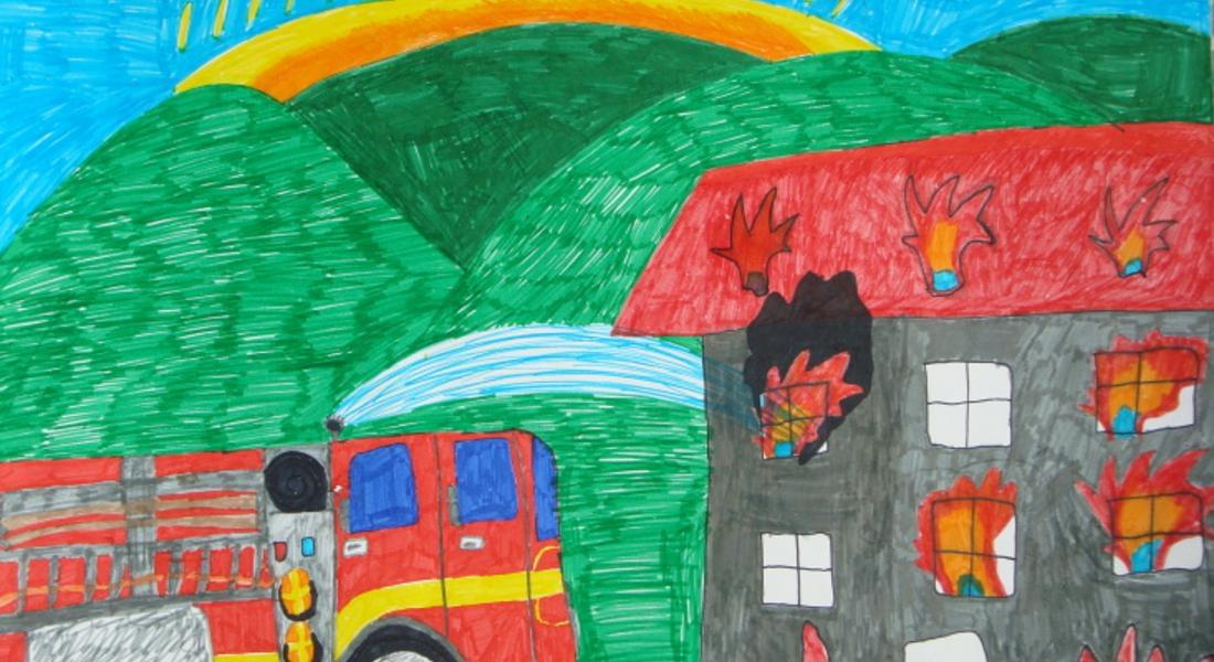 Победители в конкурса за детска рисунка "С очите си видях беда"