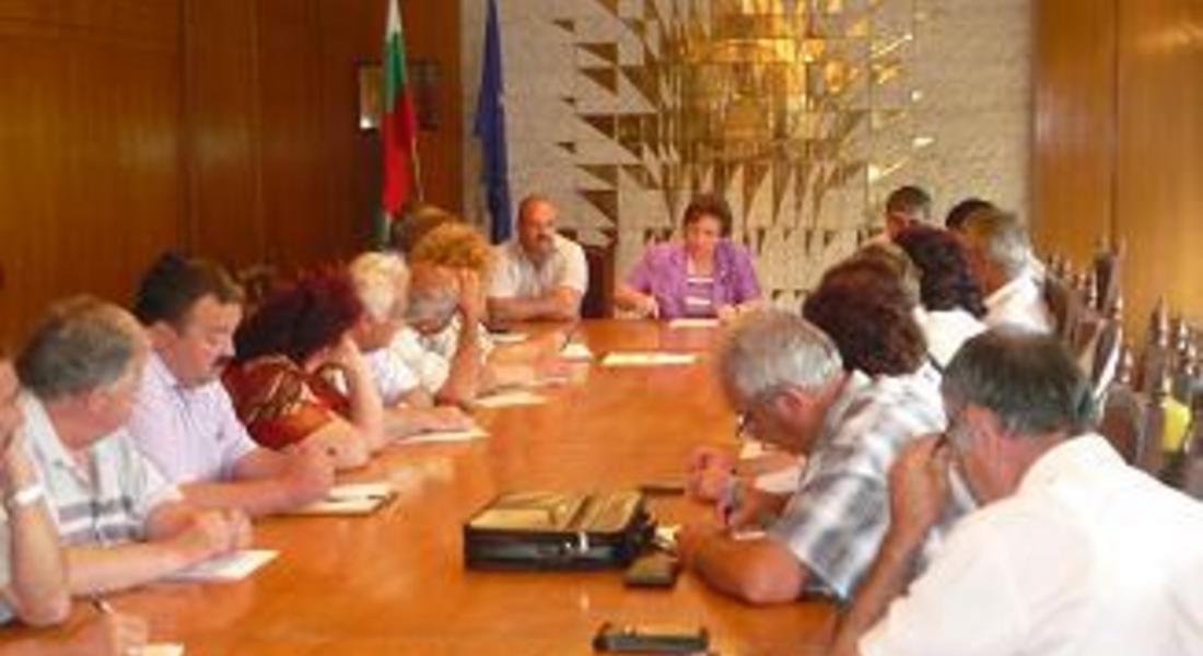 Дора Янкова се срещна с кметове и кметски наместници