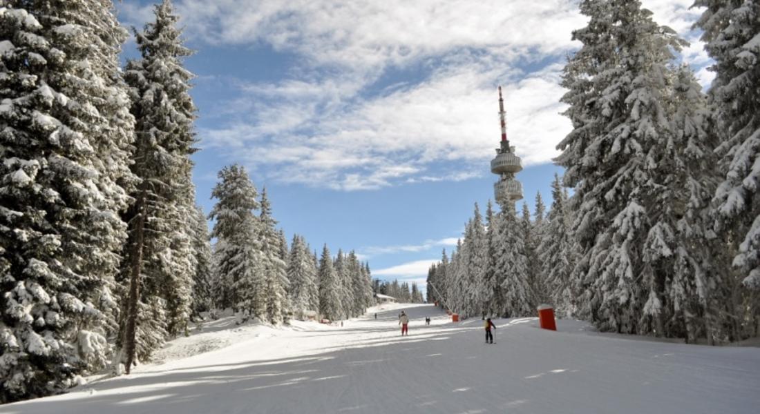 Ски зоната в Пампорово работи, условията за зимни спортове и туризъм са много добри