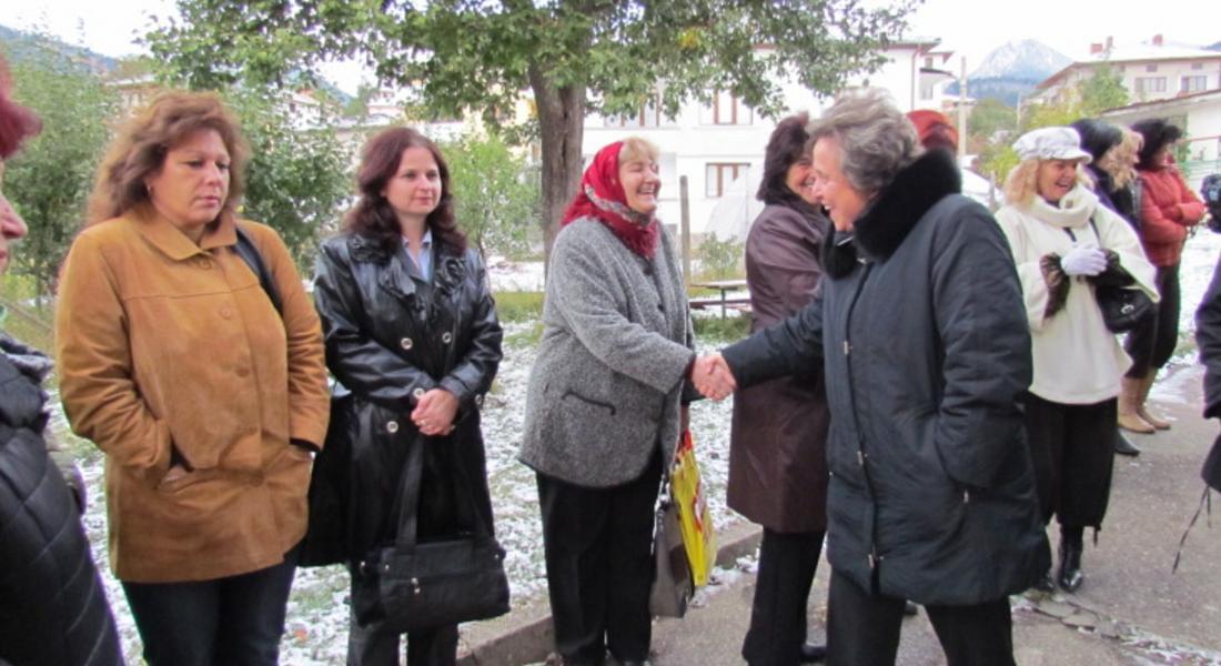 Дора Янкова присъства на първа копка за нов социален проект на община Смолян за над 1 млн.лв. 