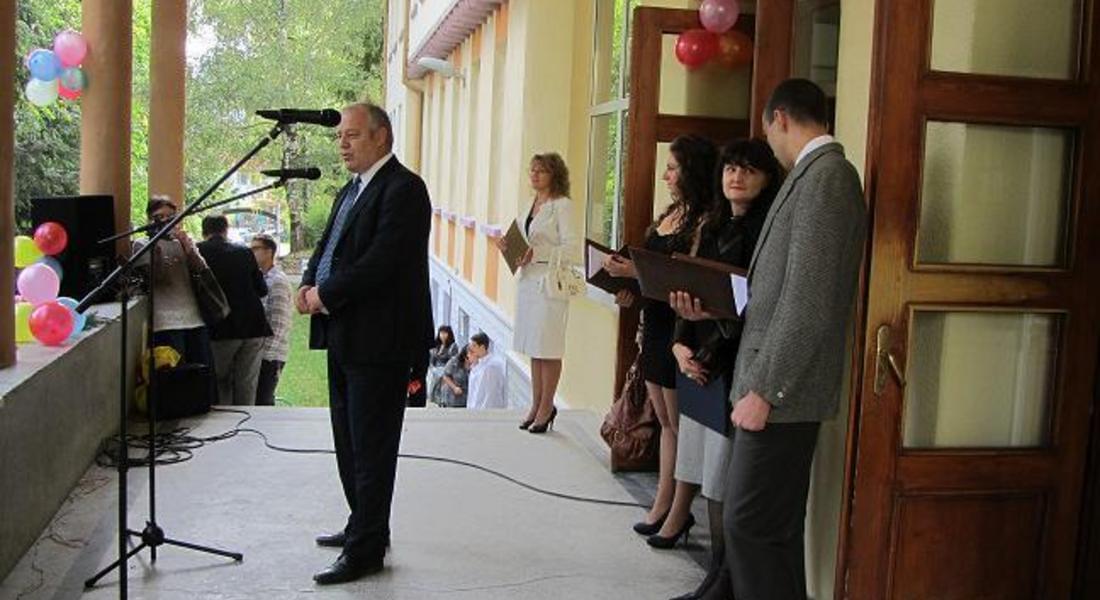 Николай Мелемов откри новата учебна година в ПМГ „Васил Левски”