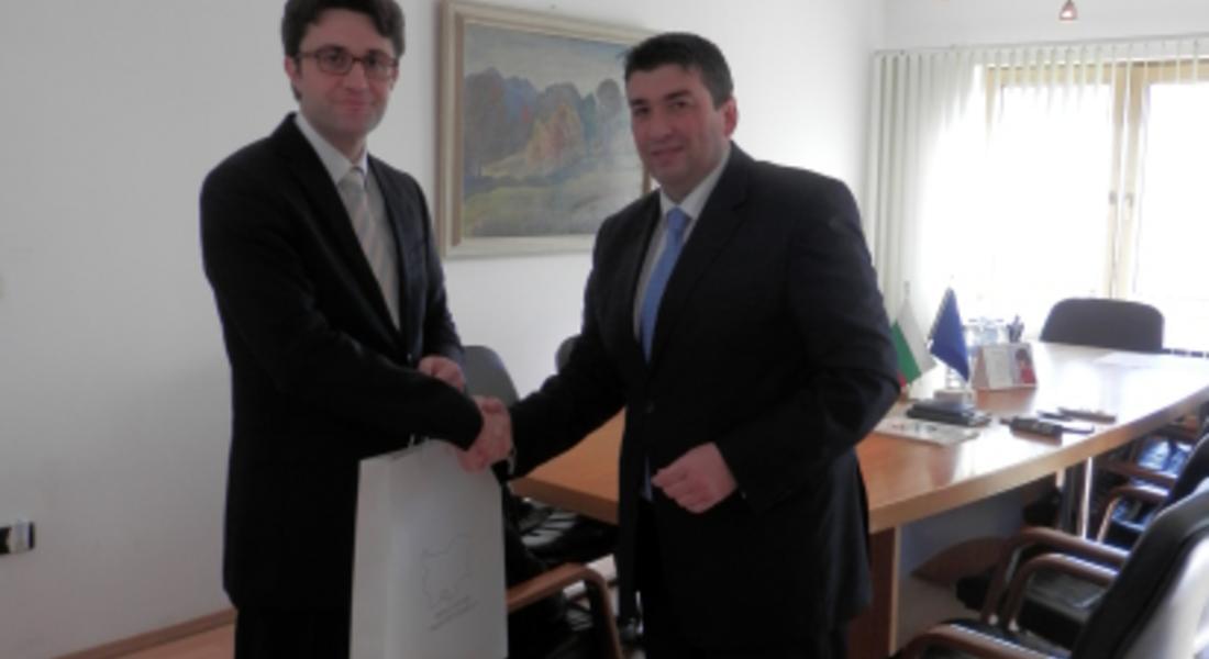 Областният управител прие генералния консул на  Република Турция в Пловдив