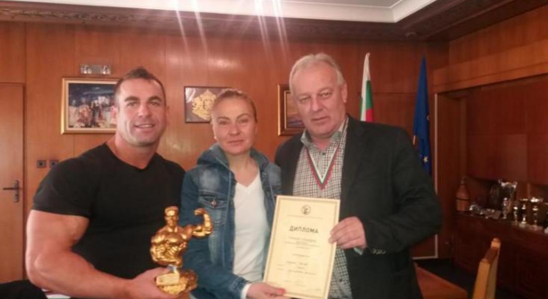Кметът Николай Мелемов ще подкрепи участието на културиста Младен Илиев на Балканското първенство