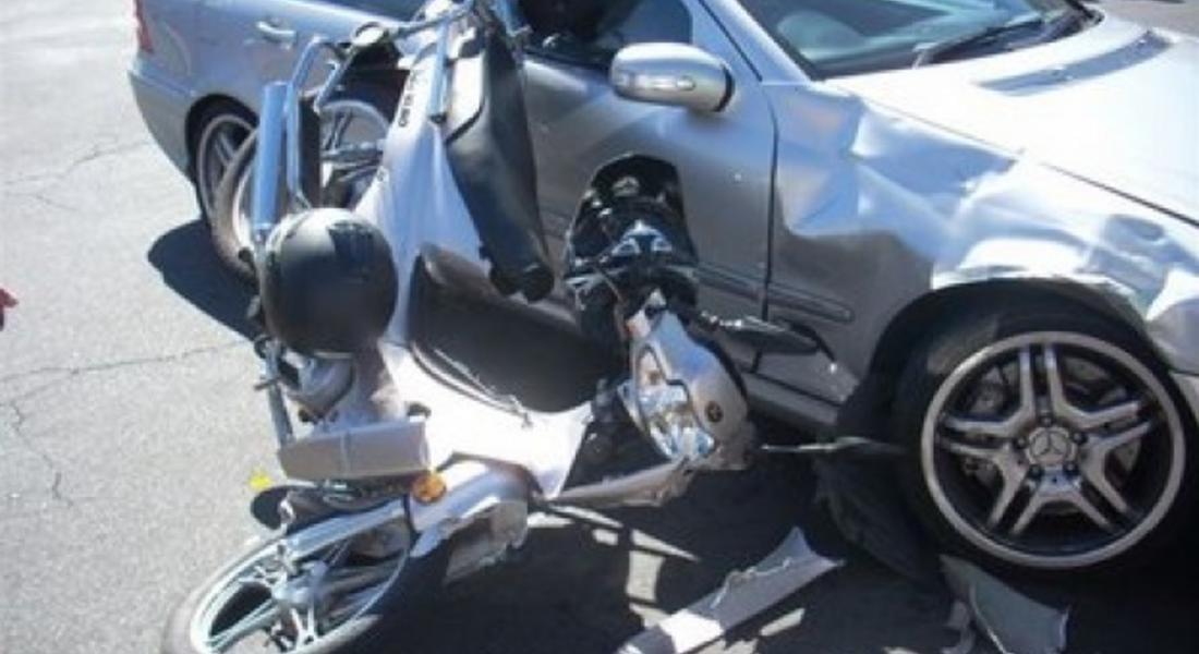 Млад мъж загина при катастрофа с мотоциклет 