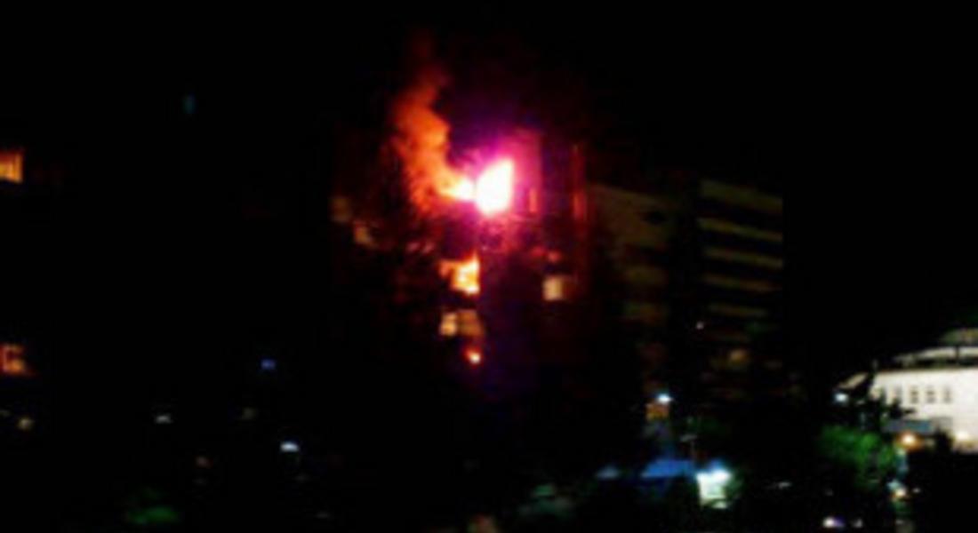 Газова бутилка подпали апартамент в Мадан