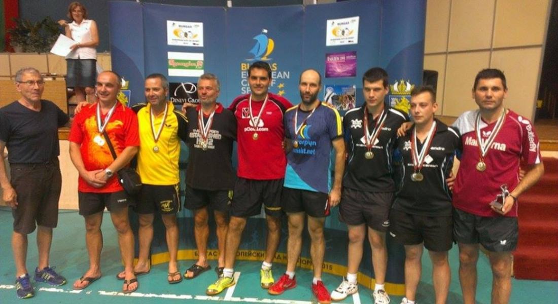  Злато и бронз за тенисистите на Неделино от международният турнир в Бургас