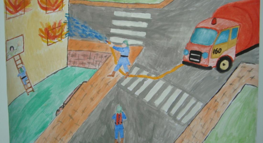 Победители в областния конкурс за детска рисунка „С очите си видях бедата”