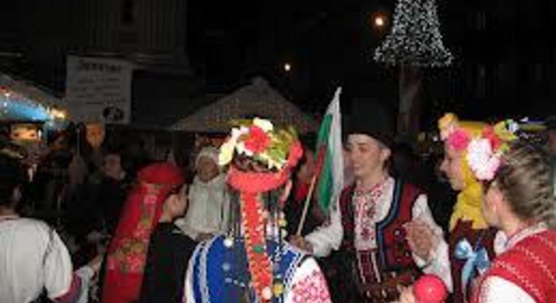 НУФИ "Широка лъка" показаха красотата на българския фолклор в Брюксел на Голямо хоро