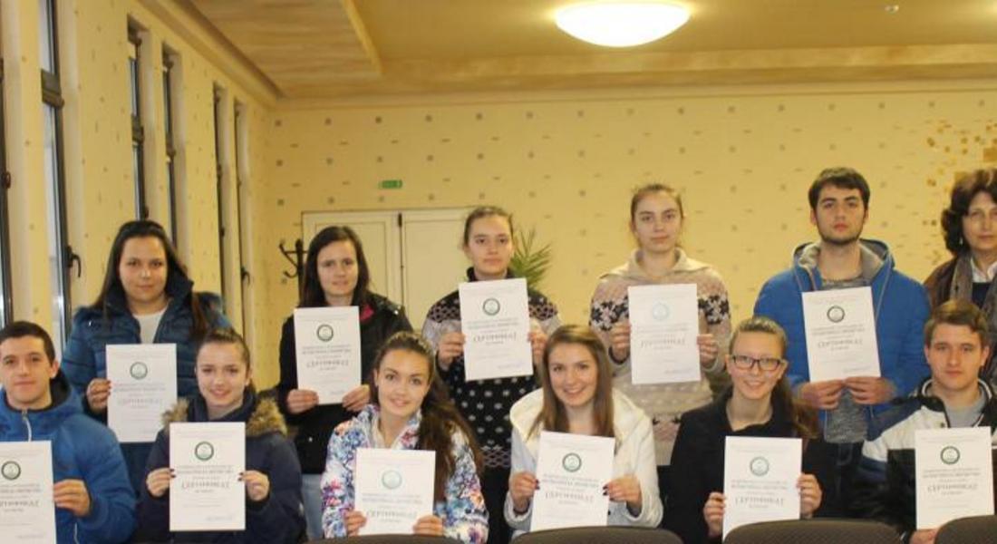  11 ученици от ПМГ „Васил Левски" участваха в Национално състезание по математическа лингвистика